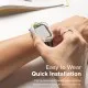 Husa pentru Apple Watch 10 46mm - Ringke Fusion Bumper - Neon Orange