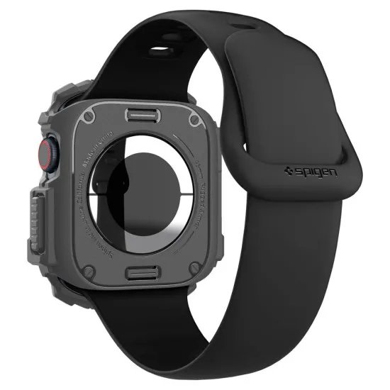 Husa pentru Apple Watch 10 46mm - Spigen Rugged Armor - Dark Grey Husa pentru Apple Watch 10 46mm - Spigen Rugged Armor - Dark Grey