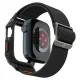 Husa pentru Apple Watch 4 / 5 / 6 / SE / SE 2 / 7 / 8 / 9 (44 / 45mm) + Curea - Spigen Lite Fit Pro - Matte Black Husa pentru Apple Watch 4 / 5 / 6 / SE / SE 2 / 7 / 8 / 9 (44 / 45mm) + Curea - Spigen Lite Fit Pro - Matte Black