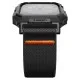Husa pentru Apple Watch 4 / 5 / 6 / SE / SE 2 / 7 / 8 / 9 (44 / 45mm) + Curea - Spigen Lite Fit Pro - Matte Black Husa pentru Apple Watch 4 / 5 / 6 / SE / SE 2 / 7 / 8 / 9 (44 / 45mm) + Curea - Spigen Lite Fit Pro - Matte Black