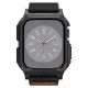 Husa pentru Apple Watch 4 / 5 / 6 / SE / SE 2 / 7 / 8 / 9 (44 / 45mm) + Curea - Spigen Lite Fit Pro - Matte Black Husa pentru Apple Watch 4 / 5 / 6 / SE / SE 2 / 7 / 8 / 9 (44 / 45mm) + Curea - Spigen Lite Fit Pro - Matte Black