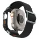 Husa pentru Apple Watch Ultra / Ultra 2 + Curea - Spigen Lite Fit Pro - Matte Black Husa pentru Apple Watch Ultra / Ultra 2 + Curea - Spigen Lite Fit Pro - Matte Black