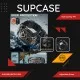 Husa pentru Apple Watch Ultra / Ultra 2 + Curea - Supcase Unicorn Beetle Ore - Black