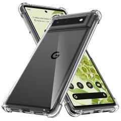 Husa pentru Google Pixel 6 Pro - Techsuit Shockproof Clear Silicone - Clear Husa pentru Google Pixel 6 Pro - Techsuit Shockproof Clear Silicone - Clear
