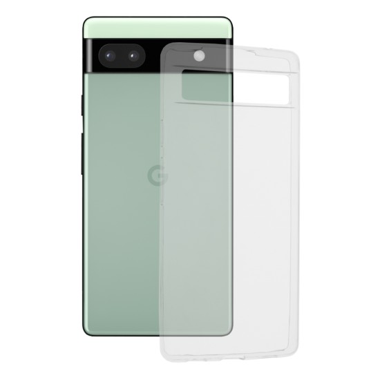 Husa pentru Google Pixel 6a - Techsuit Clear Silicone - Transparent