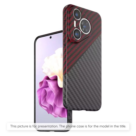 Husa pentru Google Pixel 7 Pro - Techsuit Carbonite FiberShell - Red Vortex