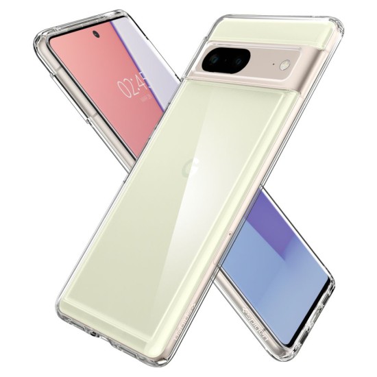 Husa pentru Google Pixel 7 - Spigen Ultra Hybrid - Crystal Clear