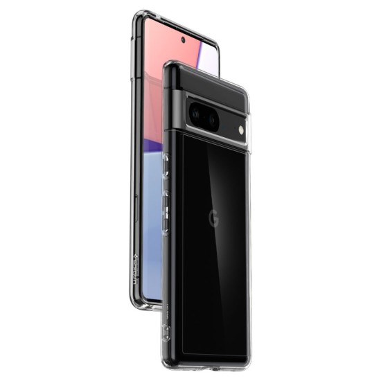 Husa pentru Google Pixel 7 - Spigen Ultra Hybrid - Crystal Clear