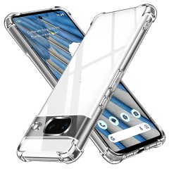 Husa pentru Google Pixel 7 - Techsuit Shockproof Clear Silicone - Clear Husa pentru Google Pixel 7 - Techsuit Shockproof Clear Silicone - Clear