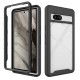 Husa pentru Google Pixel 7a + Folie - Techsuit Defense360 Pro - Black