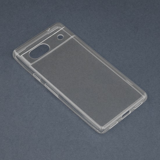 Husa pentru Google Pixel 7a - Techsuit Clear Silicone - Transparent