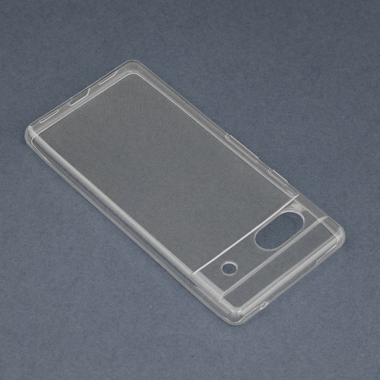 Husa pentru Google Pixel 7a - Techsuit Clear Silicone - Transparent