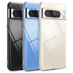 Husa pentru Google Pixel 8 Pro - Ringke Fusion - Clear Husa pentru Google Pixel 8 Pro - Ringke Fusion - Clear