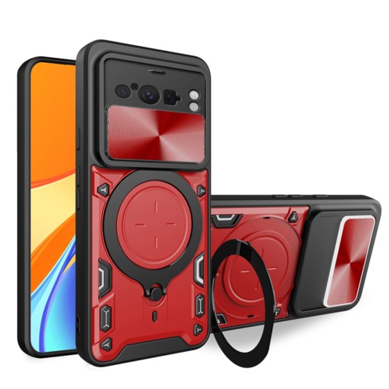 Husa pentru Google Pixel 8 Pro - Techsuit CamGuard Pro - Red