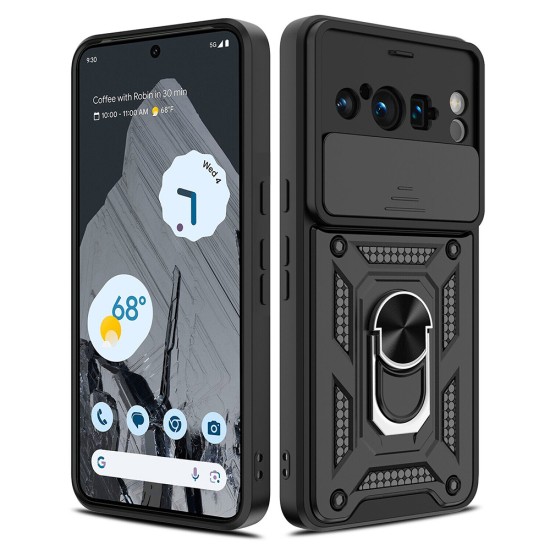 Husa pentru Google Pixel 8 Pro - Techsuit CamShield Series - Black