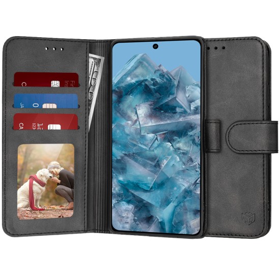 Husa pentru Google Pixel 8 Pro - Techsuit Diary Book - Black