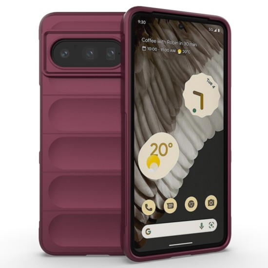 Husa pentru Google Pixel 8 Pro - Techsuit Magic Shield - Bordeaux