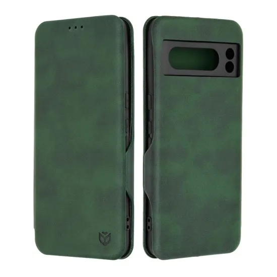 Husa pentru Google Pixel 8 Pro Techsuit Safe Wallet Plus, Green Husa pentru Google Pixel 8 Pro Techsuit Safe Wallet Plus, Green