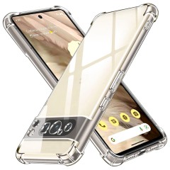 Husa pentru Google Pixel 8 Pro - Techsuit Shockproof Clear Silicone - Clear Husa pentru Google Pixel 8 Pro - Techsuit Shockproof Clear Silicone - Clear