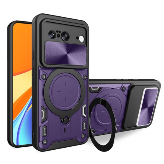 Husa pentru Google Pixel 8 - Techsuit CamGuard Pro - Purple