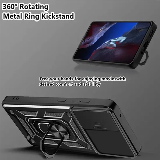 Husa pentru Google Pixel 8 - Techsuit CamShield Series - Black Husa pentru Google Pixel 8 - Techsuit CamShield Series - Black