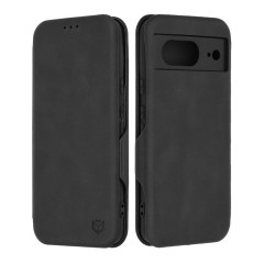 Husa pentru Google Pixel 8 Techsuit Safe Wallet Plus, Black Husa pentru Google Pixel 8 Techsuit Safe Wallet Plus, Black