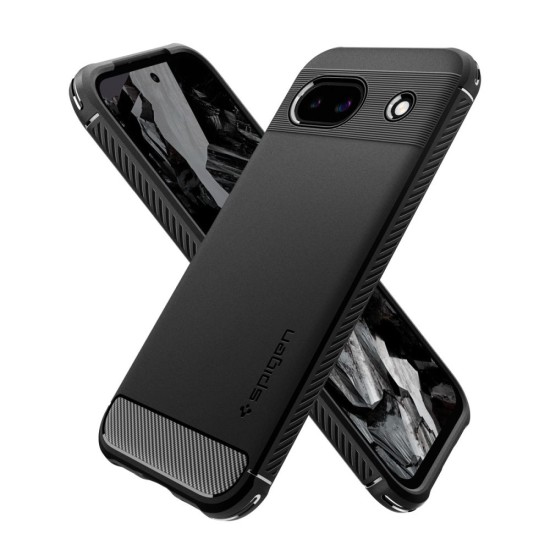 Husa pentru Google Pixel 8a - Spigen Rugged Armor - Black