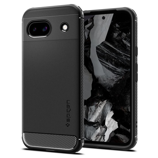 Husa pentru Google Pixel 8a - Spigen Rugged Armor - Black