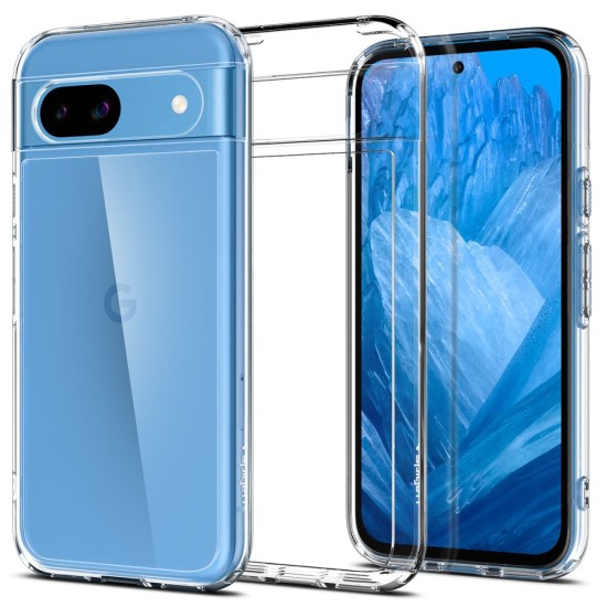 Husa pentru Google Pixel 8a - Spigen Ultra Hybrid - Clear