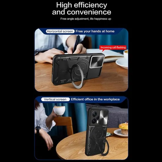 Husa pentru Google Pixel 8a - Techsuit CamGuard Pro - Black Husa pentru Google Pixel 8a - Techsuit CamGuard Pro - Black