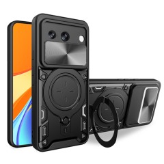 Husa pentru Google Pixel 8a - Techsuit CamGuard Pro - Black Husa pentru Google Pixel 8a - Techsuit CamGuard Pro - Black