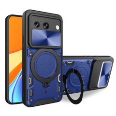 Husa pentru Google Pixel 8a - Techsuit CamGuard Pro - Blue Husa pentru Google Pixel 8a - Techsuit CamGuard Pro - Blue