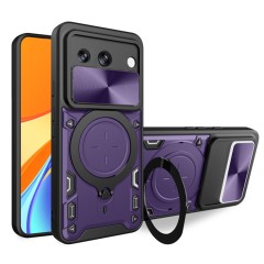 Husa pentru Google Pixel 8a - Techsuit CamGuard Pro - Purple Husa pentru Google Pixel 8a - Techsuit CamGuard Pro - Purple