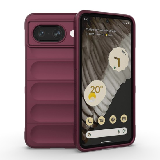 Husa pentru Google Pixel 8a - Techsuit Magic Shield - Bordeaux