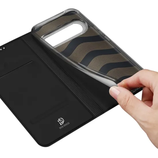 Husa pentru Google Pixel 9 / 9 Pro - Dux Ducis Skin Pro - Black Husa pentru Google Pixel 9 / 9 Pro - Dux Ducis Skin Pro - Black