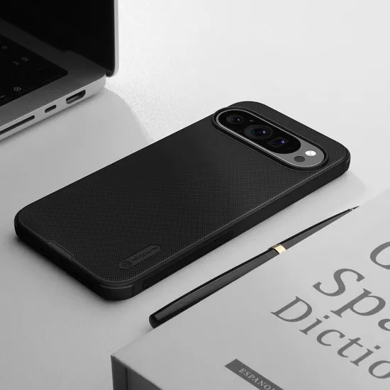 Husa pentru Google Pixel 9 / 9 Pro - Nillkin Super Frosted Shield Pro - Black Husa pentru Google Pixel 9 / 9 Pro - Nillkin Super Frosted Shield Pro - Black