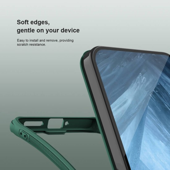 Husa pentru Google Pixel 9 / 9 Pro - Nillkin Super Frosted Shield Pro - Deep Green