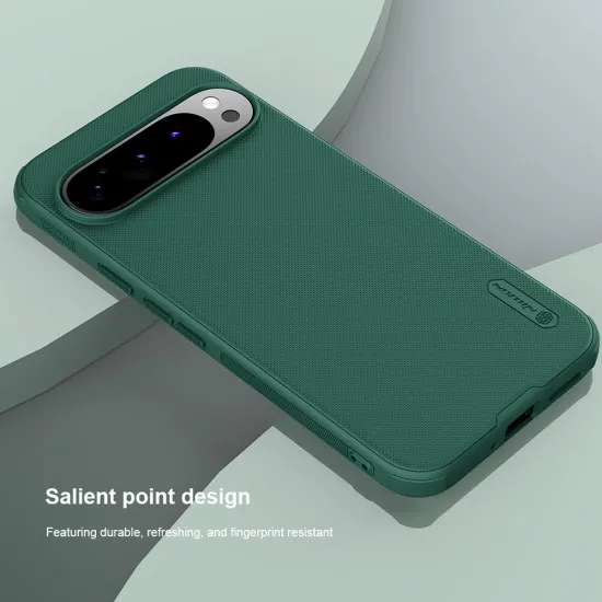 Husa pentru Google Pixel 9 / 9 Pro - Nillkin Super Frosted Shield Pro - Deep Green Husa pentru Google Pixel 9 / 9 Pro - Nillkin Super Frosted Shield Pro - Deep Green