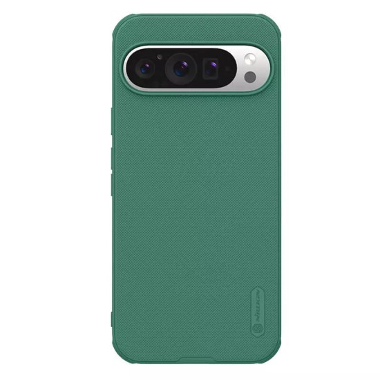 Husa pentru Google Pixel 9 / 9 Pro - Nillkin Super Frosted Shield Pro Magnetic - Deep Green