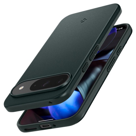 Husa pentru Google Pixel 9/ 9 Pro - Spigen Thin Fit - Abyss Green