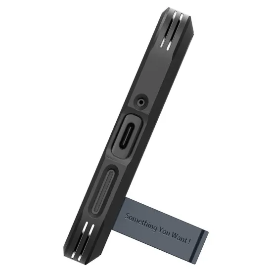 Husa pentru Google Pixel 9 / 9 Pro - Spigen Tough Armor - Metal Slate Husa pentru Google Pixel 9 / 9 Pro - Spigen Tough Armor - Metal Slate