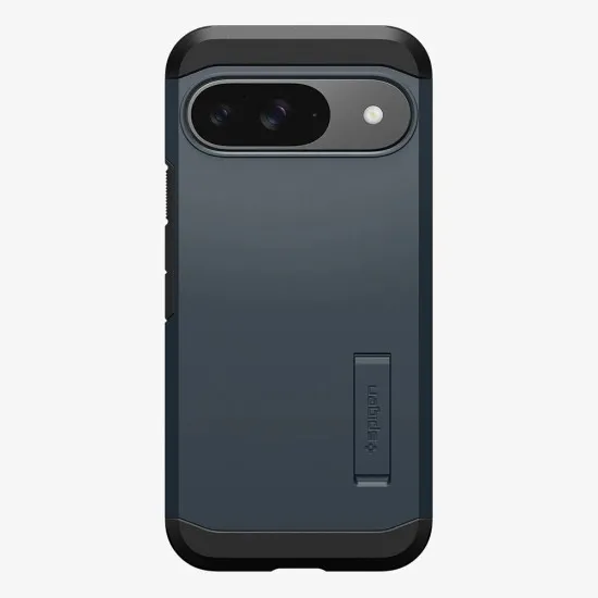 Husa pentru Google Pixel 9 / 9 Pro - Spigen Tough Armor - Metal Slate Husa pentru Google Pixel 9 / 9 Pro - Spigen Tough Armor - Metal Slate