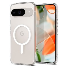 Husa pentru Google Pixel 9 / 9 Pro - Spigen Ultra Hybrid MagSafe OneTap Ring - White Husa pentru Google Pixel 9 / 9 Pro - Spigen Ultra Hybrid MagSafe OneTap Ring - White