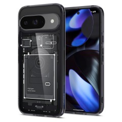 Husa pentru Google Pixel 9 / 9 Pro - Spigen Ultra Hybrid Zero One - Matte Black Husa pentru Google Pixel 9 / 9 Pro - Spigen Ultra Hybrid Zero One - Matte Black