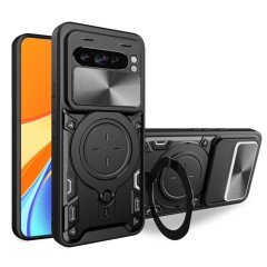 Husa pentru Google Pixel 9 / 9 Pro - Techsuit CamGuard Pro - Black Husa pentru Google Pixel 9 / 9 Pro - Techsuit CamGuard Pro - Black