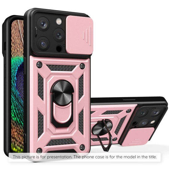 Husa pentru Google Pixel 9 / 9 Pro - Techsuit CamShield Series - Rose Gold