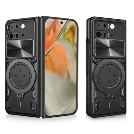 Husa pentru Google Pixel 9 Pro Fold - Techsuit CamGuard Pro - Black Husa pentru Google Pixel 9 Pro Fold - Techsuit CamGuard Pro - Black