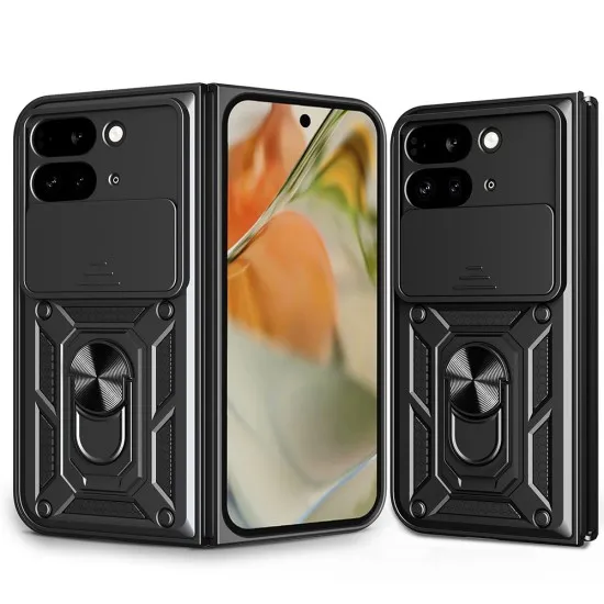 Husa pentru Google Pixel 9 Pro Fold - Techsuit CamShield Series - Black Husa pentru Google Pixel 9 Pro Fold - Techsuit CamShield Series - Black