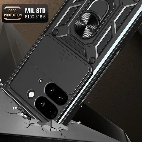 Husa pentru Google Pixel 9 Pro Fold - Techsuit CamShield Series - Black Husa pentru Google Pixel 9 Pro Fold - Techsuit CamShield Series - Black