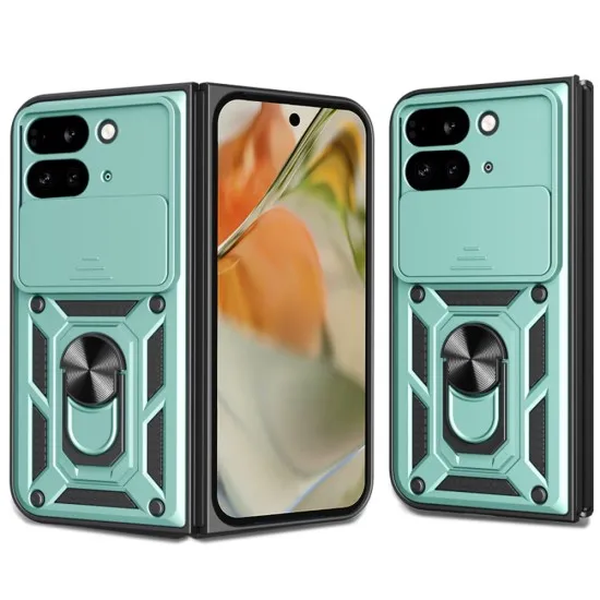 Husa pentru Google Pixel 9 Pro Fold - Techsuit CamShield Series - Green Husa pentru Google Pixel 9 Pro Fold - Techsuit CamShield Series - Green